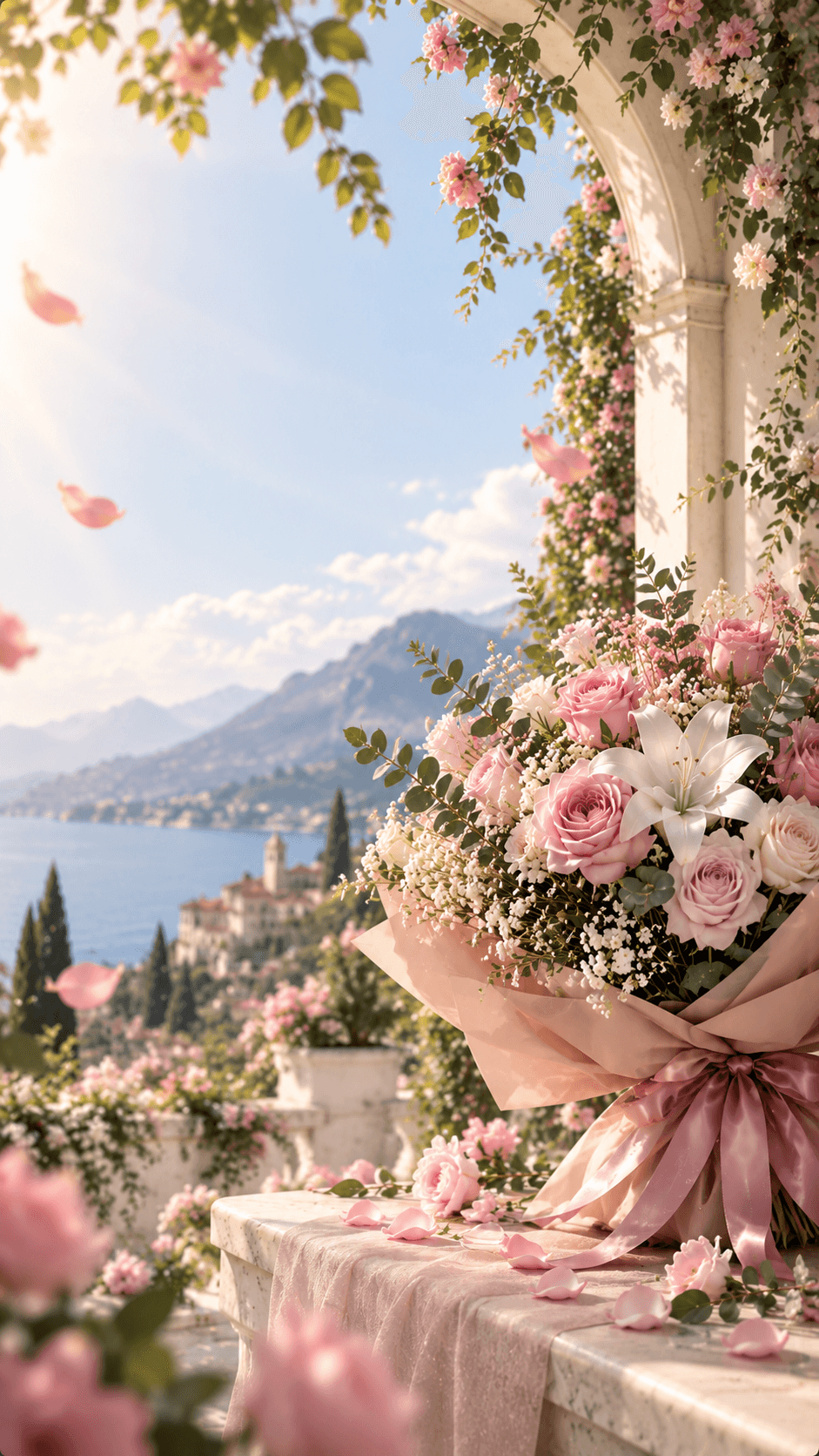 SMG FLOWER Terrace Background